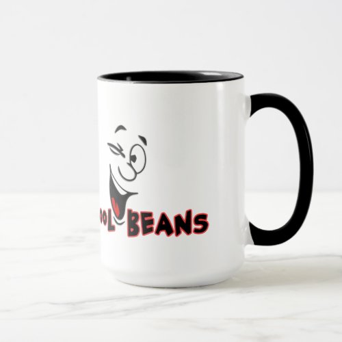 1COOL BEANS Ringer Mug