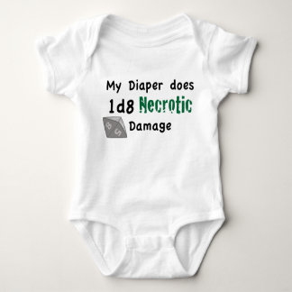 1d8 Necrotic diaper Baby Bodysuit