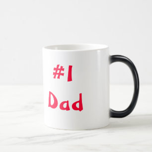#1Dad Color Morph Mug