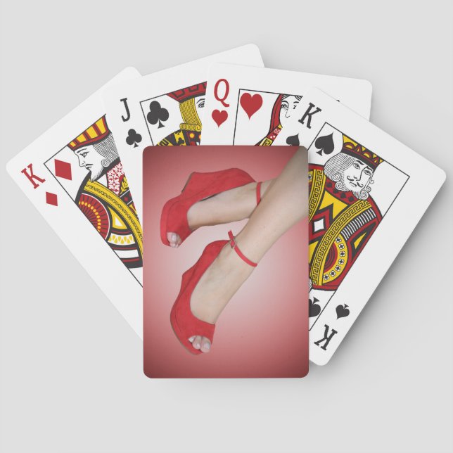 1footwonder Feet Playing Cards (Back)