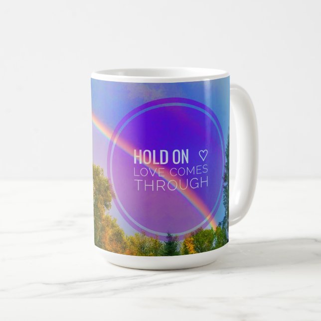 1HOLD ON <3 MUG (Front Right)