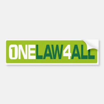 1law4all Bumper Stickers by 1LAW4ALL at Zazzle