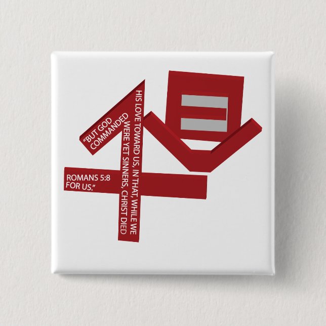 1Love Pinback Button (Front)