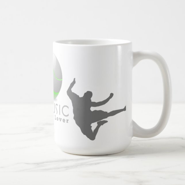 #1Music Lover Ringer Mug (Right)