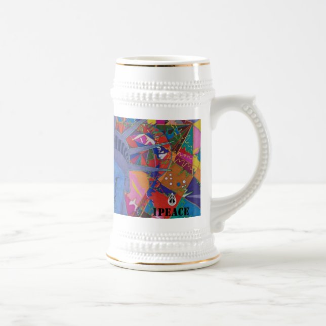 1PEACE "DREAMS" BEER STEIN (Right)