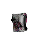 1PEACE "tiny soft wings" Messenger Bag (Back Right)