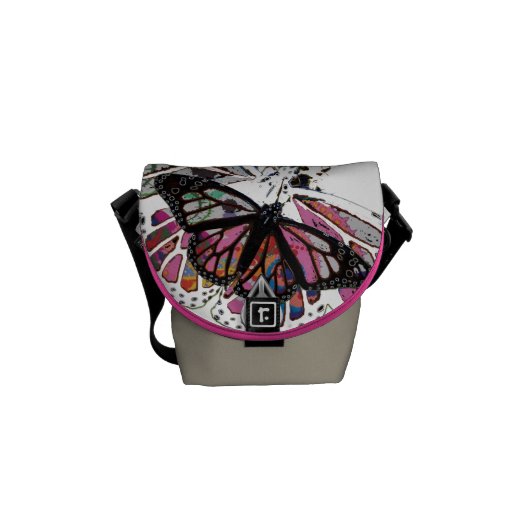 1PEACE "tiny soft wings" Messenger Bag (Front)