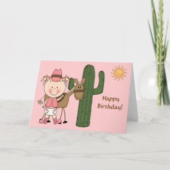 1st 2nd 3rd Birthday Toddler Girls Card by She_Wolf_Medicine at Zazzle