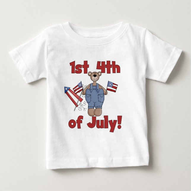 1st 4th of July Tshirts and Gifts (Front)