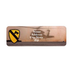 1st 7th cavalry air cav fort hood veterans vets label