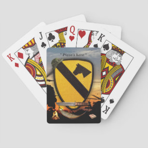 1st 7th cavalry fort hood air cav poker cards