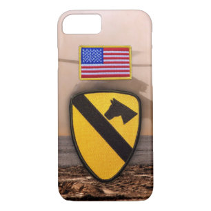 1st 7th cavarly air cav fort hood veterans vets iPhone 8/7 case