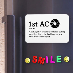 1st AC Definition - Set Life 4" x 6" Flex Magnet