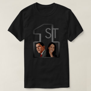 1st African American Pres and Vice Pres T-Shirt