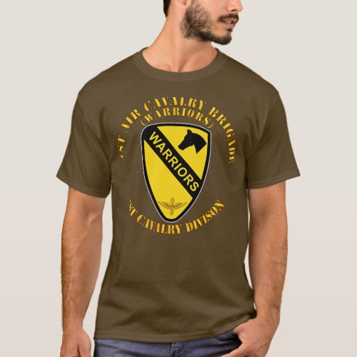 1st Air Cavalry Brigade Warriors 1st Cav Division T_Shirt