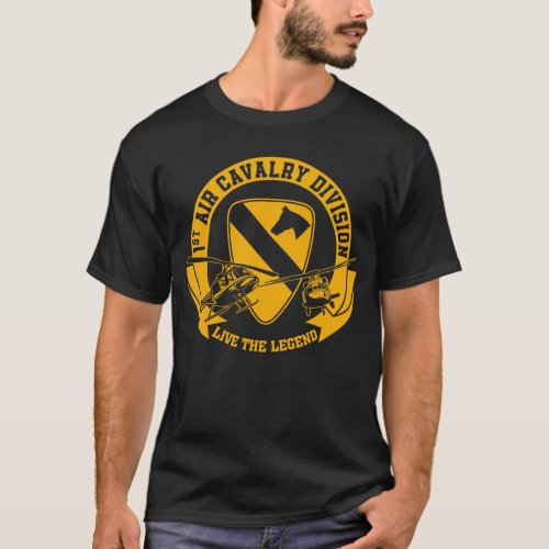 1st Air Cavalry Division_fullprint T_Shirt