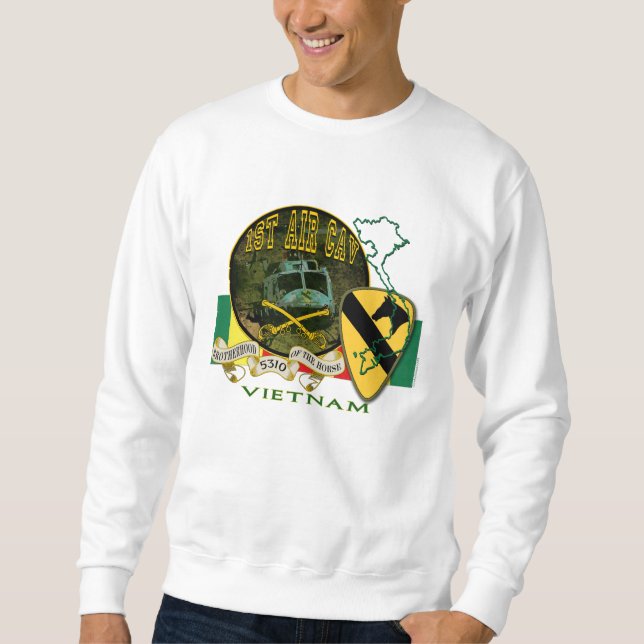 1st Air Cavalry - Vietnam Sweatshirt (Front)