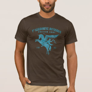 1st Airborne Division British Army - Vintage Blue T-Shirt