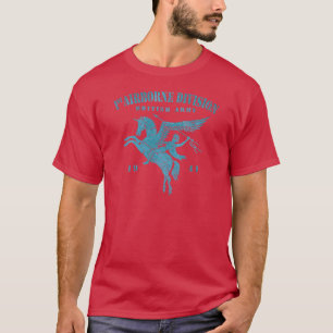 1st Airborne Division British Army - Vintage Blue T-Shirt