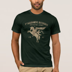 1st Airborne Division British Army - Vintage Gold T-Shirt