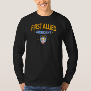 1st Allied Airborne "FAAA" US Military Long T-Shirt