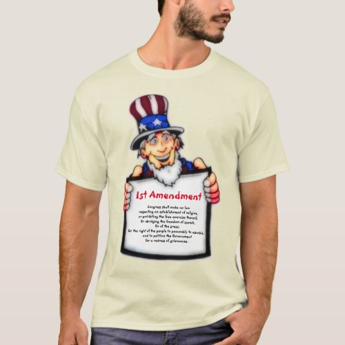 1st Amendment T_Shirt