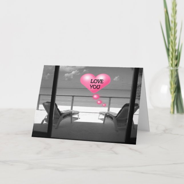 1ST ANNIVERSARY LOVE/PASSION/THANKFULNESS TO YOU THANK YOU CARD (Front)