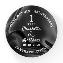 1st Anniversary Wedding Gift Personalized