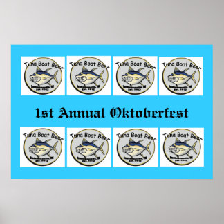 1st Annual Oktoberfest poster