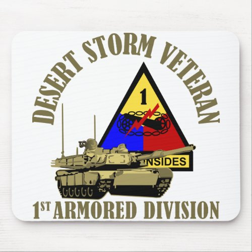 1st Armored Division 1st AD Mouse Pad