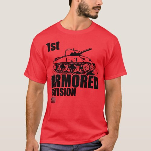 1st Armored Division 6 T_Shirt