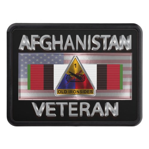 1st Armored Division Afghanistan Veteran Hitch Cover