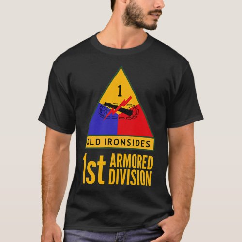 1ST ARMORED DIVISION ARMY US USA MILITARY T_Shirt T_Shirt