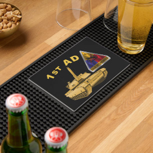 1st Armored Division  Bar Mat