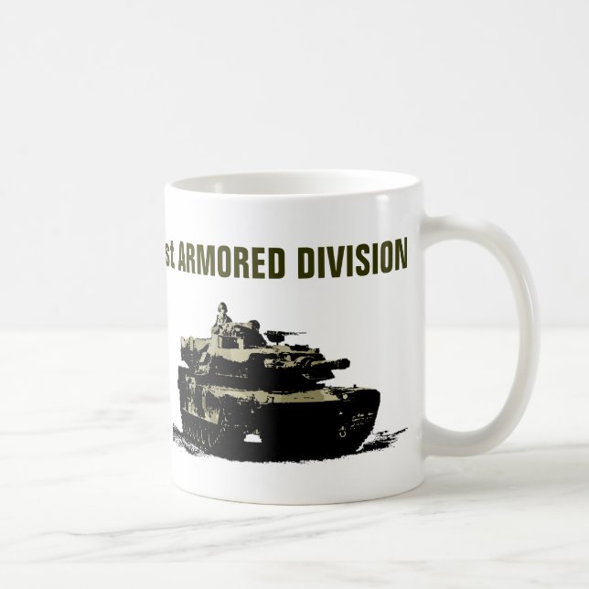 1st ARMORED DIVISION Coffee Mug (Right)