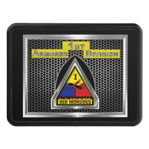 1st Armored Division Cool Design Hitch Cover