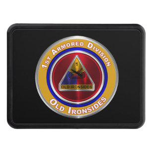 1st Armored Division Customized Design Hitch Cover