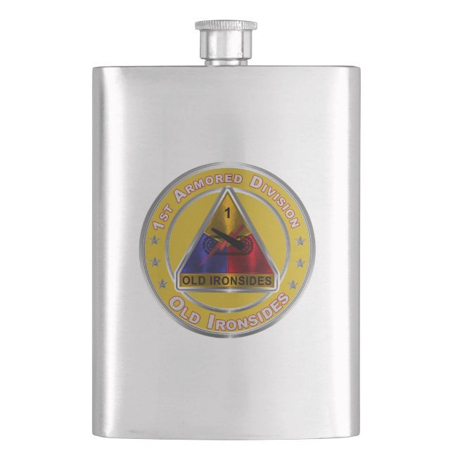 1st Armored Division  Flask (Front)