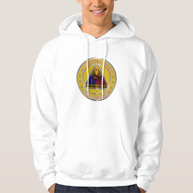 1st Armored Division  Hoodie (Front)