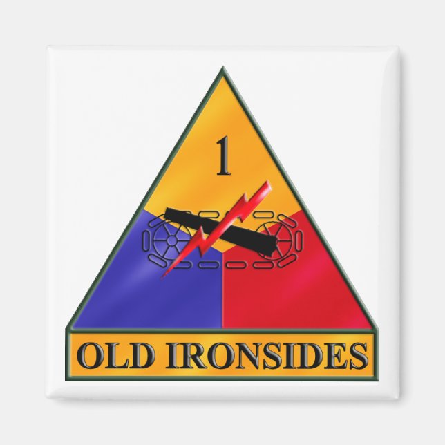 1st Armored Division Magnet (Front)
