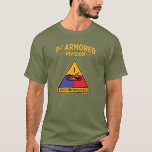 1st Armored Division "Old Ironsides" Badge T-Shirt