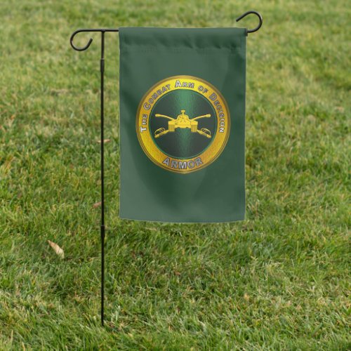 1st Armored Division Old Ironsides  Garden Flag