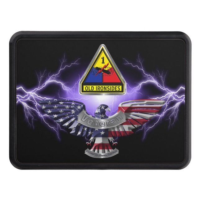 1st Armored Division “Old Ironsides”   Hitch Cover (Front)