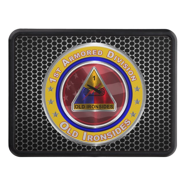 1st Armored Division “Old Ironsides”  Hitch Cover (Front)
