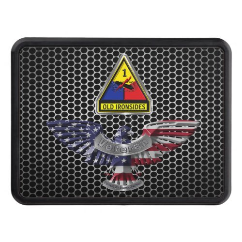 1st Armored Division Old Ironsides Hitch Cover