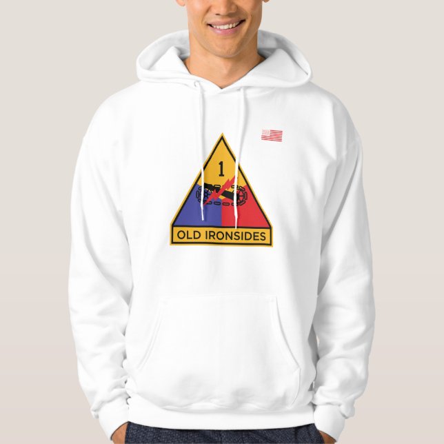 1st Armored Division "Old Ironsides" Hoodie (Front)