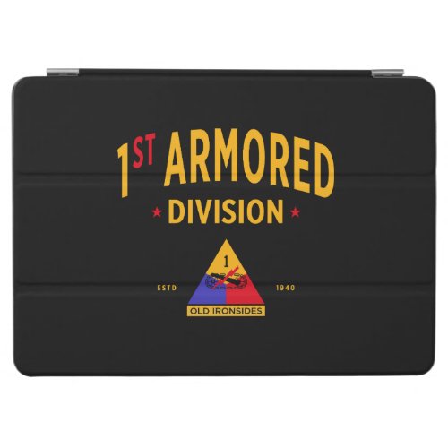 1st Armored Division Old Ironsides iPad Air Cover