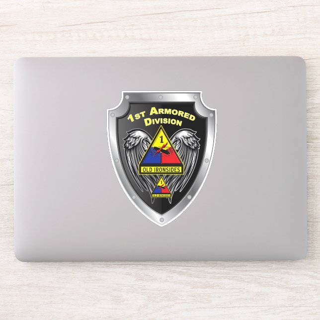 1st Armored Division “Old Ironsides” Sticker (Computer)