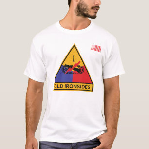 1st Armored Division "Old Ironsides" T-Shirt