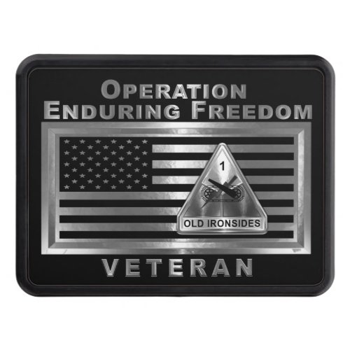 1st Armored Division Operation Enduring Freedom Hitch Cover
